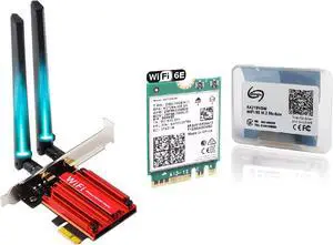 OKN WiFi 6E AX210 Bundle WiFi 6E PCIE Card Built-in AX210