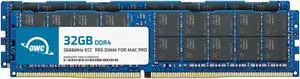 OWC 64GB (2 x 32GB) DDR4 ECC Registerd CL21 PC4-21300 2666MHz SDRAM Memory Ram Upgrade Module Compatible with 2019 Mac Pro 7,1 and 2017 iMac Pro 1,1 (OWC2666R3M64)