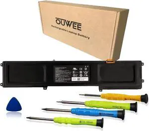 OUWEE New BETTY4 Laptop Battery Replacement for Razer Blade 2016 14" V2 GTX 1060 RZ09-0165 RZ09-0195 RZ09-01952E72 RZ09-01953E72 RZ09-01953E71 RZ09-01953W52 RZ09-01652E21 RZ09-01952E31 11.4V 70Wh