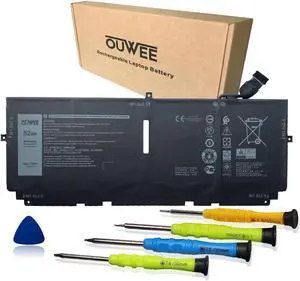 OUWEE 722KK Laptop Battery Compatible with Dell XPS 13 9300 9310 Series Notebook 0WN0N0 WN0N0 02XXFW 2XXFW 52Wh