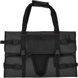 Travel Carrying Bag for 24" LCD Screens and Monitors, With Padded Velvet Lining, Protective Monitor Travel Case Compatible With 24in Accessories, Computer Monitor Carrying Bag Case 24 Inch Portab