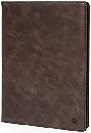 Porter Riley - Leather Case for iPad Mini 5 (7.9") 2019 Release. Premium Genuine Leather Stand/Cover/Flip Case (Chocolate Brown)