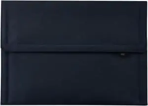 Hands 8. 4-in-1 Protective Magnetic Laptop Sleeve Pad with Mouse Mat & Accessory Pouch (Vintage Ebony Blue, 13"-14")