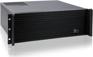 RackChoice Micro ATX (7x3.5 HDD/Mini-ITX (11x3.5 HDD) 3U Rackmount Server Chassis,with 2x120mm+1x80mm Fan infront, Support Standard ATX PSU with Either top or Side Cooling