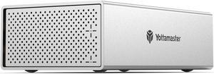 Yottamaster 2 Bay RAID Hard Drive Enclosure, Aluminum USB C RAID Enclosure for 3.5 & 2.5 Inch SATA HDD/SSD, Support 32TB(2x16TB) Direct Attached Storage DAS RAID1/JBOD/Normal [PS200RC3]
