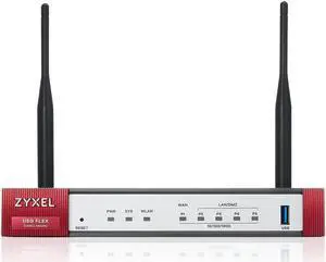 Zyxel USGFLEX50AX ZyWALL VPN Network Security Firewall Router | Hardware Only | Integrated WiFi 6 | Home & Small Business | Up to 25 Users | Nebula Cloud Option
