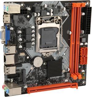 ITX H110 Gaming Motherboard, Dual Channel DDR4 LGA1151, SATA3.0 M.2 Nvme Support, VGA HD Multimedia Interface, for Desktop PC