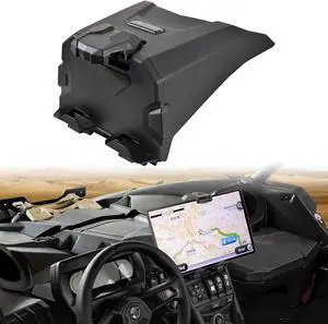 SAUTVS Electronic Device Tablet Phone Holder for Can-Am Maverick X3 2017-2025 Accessories, X3 Electronic Device Mounts with Storage Box Organizer Tray, Replace #715002874