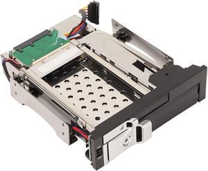 2.5 in 3.5 in SATA HDD Tray, SATA Hard Disk Drive HDD Adapter Caddy Tray with 6Gbps Speed, Hot Swap Function, Trayless Design, Supports SATA I/II/III, for Wins OS