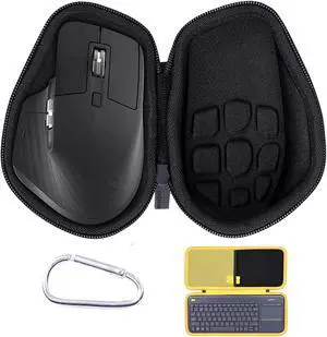 Hard Case for Logitech MX Master 3S Mouse + K400 Plus Touch Keyboard