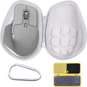 Hard Case for Logitech MX Master 3S Mouse + K400 Plus Touch Keyboard