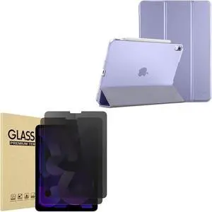 ProCase Slim Stand Case Bundle with Privacy Screen Protector for iPad Air 4th and 5th ProCase Slim Stand Case Bundle with Privacy Screen Protector for iPad Air 4th and 5th