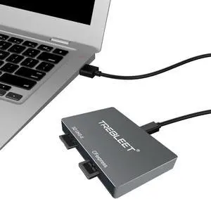 Dual-Slot CFexpress Type A and SD 4.0 UHS-II Card Reader USB 3.2 Gen 2 10Gbps, Compatible for Thunderbolt 3 USB3.1 and USB 3.0,Support Windows/Mac OS