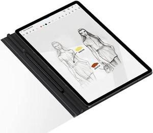 SAMSUNG Galaxy Tab S8+ Note View Cover, Protective, Touch Sensitive, Rests over Tablet Screen, S Pen Holder, Magnetic, US Version, Black
