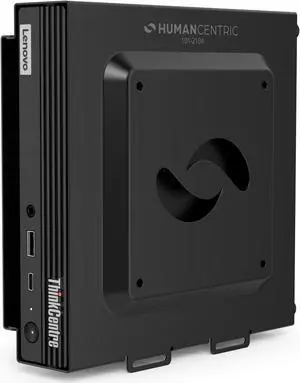 HumanCentric VESA Mount Compatible with Lenovo Thinkcentre Tiny M90q Gen 2, M80q Gen3, M90q Gen3, M90q Gen 2, M70q Gen 2, M60e, M75q Gen2, M70q