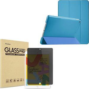 ProCase iPad 9th Gen/iPad 8 /iPad 7 Case Bundle with iPad 9th Gen/iPad 8 /iPad 7 Privacy Screen Protector