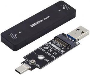 Xiwai Type-C USB3.0 to Combo NVME M-key M.2 NGFF SATA SSD PCBA Case 2230/2242mm Adapter RTL9210B Chipset