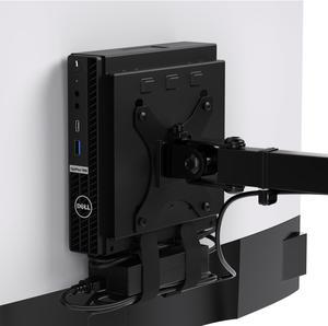 HumanCentric Dual VESA Mount Compatible With Dell OptiPlex Micro Mount, Supports VESA Dell Micro Mount Using Monitor Arm Wall Mount 100x100mm, Power Supply Holder Sold Separately, Part Number 101-2110