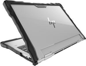 Gumdrop Droptech Laptop Case ONLY Fits HP Elitebook X360 830 G11/G10/G9 (2-in-1) 13.3 inch Rugged Drop Tested Reliable Chromebook Protection for School Use and Office Business-Black