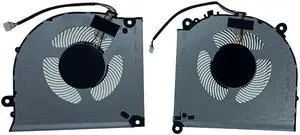 Rangale CPU and GPU Fan for Clevo PC50 PC50D PC50DN PC50DR PC50DP PCPC50DN2 PC70 PC70D PC70DF PC70DN PC70DP PC70DR PC70DS PC70HS Sager NP8752N2 Series