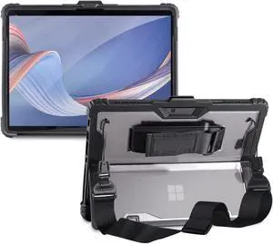AOAO for Microsoft Surface Pro 7/6/5/4 Case with Shoulder Strap, Hand Strap, Stylus Pen Holder, Rugged, Shock-Absorbing and Drop-Resistant(12.3inch)
