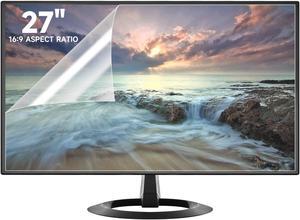2 Pack 27 Inch Anti Glare Computer Screen Cover, for 27 Inch LG/Sceptre/HP/SAMSUNG/MSI/ASUS/AOC/Dell/Philips/ViewSonic with 16:9 Aspect Ratio Widescreen Monitor, Eye Protection Matte Anti Glare Film
