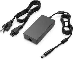 180W AC Adapter Replacement for Dell Business Monitor Dock WD15 K17A001,Thunderbolt Dock WD19TB WD19TBS TB15 K16A K16A001,Dock WD19 K20A001 Laptop Power Adapter Supply Cord