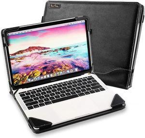 Berfea Protective Case Cover Compatible with Samsung Galaxy Book2 Book3 360 13" NP730QED /Galaxy Book2 Pro 360 /Book S NT767XCL 13.3 inch Laptop Sleeve Notebook Stand Carry Hard Case