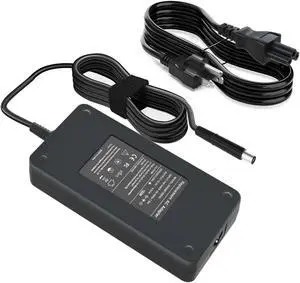 180W Laptop Charger for Dell, Fit for Dell in-spiron One 2350 2320 5475 7777 7577 7559, Precision M4600 M4700 M4800 7520 7510 G3 3579 3779 G5 5587 5590 G7 7588 7590, Alienware R2 R3 R4 R5 Adapter