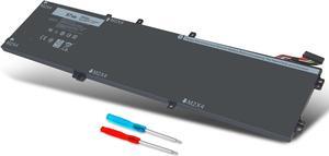 DMKAOLLK 97Wh Type 6GTPY Battery for Dell XPS 15-9560 15-9550 15-9570 15-7590 Precision 5520 5530 5540 5510 Vostro 7500 4GVGH 1P6KD 5XJ28 GPM03 P56F, 6GTPY Battery 97Wh Replacement for Dell XPS 9560