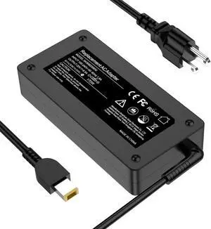 170W AC Adapter Laptop Charger for Lenovo ThinkPad W541 W530 W540 P1 P50 P51 P51s P52 P71 P53 P73 x1 extreme ideapad Gaming Series Legion Y720 Notebook Power Cord ADL170NLC2A ADL170SCC3A ADL170NLC3A
