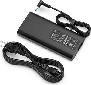 150W 19.5V 7.7A HP Laptop Charger for HP Zbook 15 G3 G4 G5 G6, HP Pavilion Gaming 15 17, HP Omen 15 17, HP Envy 15t, 776620-001 AC Adapter Power Supply 4.5MM*3.0MM