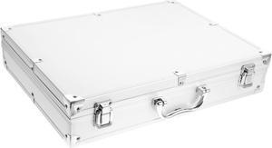 ERINGOGO Aluminum Briefcase - 11 Inch Hard Laptop Briefcases with Lock, Multifunctional Attache Case 37x28.5x7.5cm