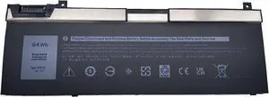NBULBL 5TF10 Laptop Battery Replacement for Dell Precision 7730 7740 7530 7540 P34E P34E001 P34E002 P74F P74F001 P74F002 Series NYFJH RY3F9 0RY3F9 7M0T6 GHXKY 7.6V 64Wh