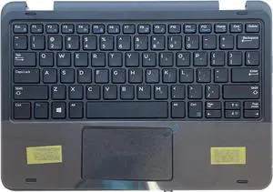 Replacement for Dell Chromebook 11 3190 Latitude 11 3190 Touch 2-in-1 Laptop Upper Case Palmrest Keyboard Touchpad Assembly Part 017MHW 17MHW