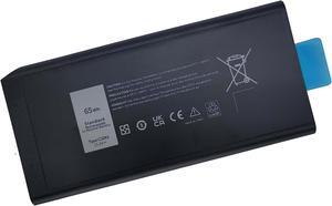 YXKC CJ2K1 Replacement Laptop Battery Compatible with Dell Latitude 5414 5404 7414 7404 Rugged Extreme Series DKNKD X8VWF 4XKN5 09FN4 XN4KN XRJDF YGV51 453-BBBE 5XT3V 05XT3V VCWGN 0VCHGN 11.1V 65Wh
