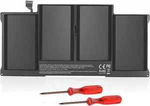 HBFVG A1377 A1405 A1496 Laptop Battery Replacement for Mac Book Air 13 inch A1466 A1369 (2017, Early 2015, Early 2014, Mid 2013, Mid 2012, Mid 2011 and Late 2010 Version)(7.3V 50Wh)