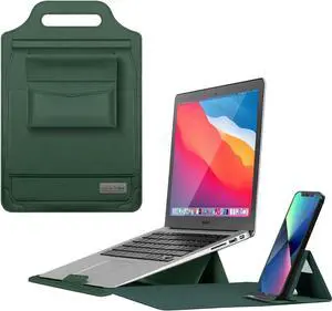 15-15.6" Protective Sleevefor MacBook Pro15 & Surface Laptop Studio 14.4" for 15-15.6" Lenovo Dell HP Acer Chromebook LaptopSplash Water Proof, Scratch Resistant Laptop Bag (15-15.6, Green)