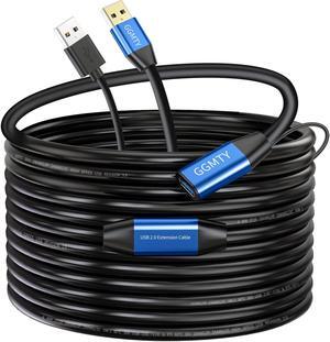 GGMTY USB 2.0 Type A Male to A Female Active Repeater Extension Cable 65ft, High Speed 480 Mbps