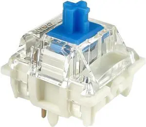 Gateron G Blue Pro 3.0 Switches,5 Pin Pre Lubed RGB SMD Clicky Switches for MX Gaming Mechanical Keyboard (G Pro 3.0,Blue,72PCS)