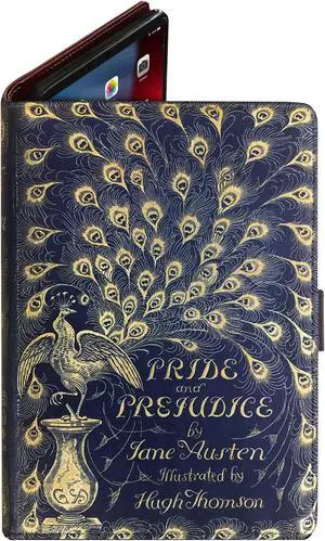 KleverCase Universal Book Look Kindle Fire and 7 to 10 Inch Tablet Case (Pride and Prejudice (9-10 Inch Size)