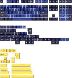 KPREPUBLIC Ghost Judges Nautilus Colorway Cherry PBT Doubleshot keycap for mx Keyboard 60 65 87 104 gh60 xd64 xd68 bm60 bm65