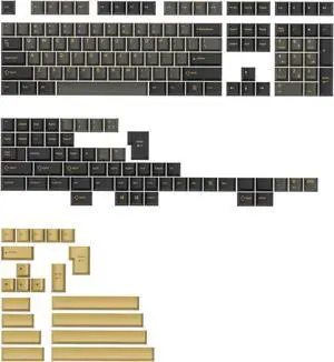 KPREPUBLIC Ghost Judges GJ Shimmer Dim Light Colorway Cherry PBT Doubleshot keycap for mx Keyboard 60 65 87 104 gh60 xd64 xd68 bm60 bm65
