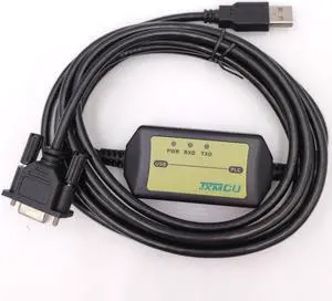 LITKEQ New USB-1747-CP3 PLC Programming Cable Compatible with AB USB-1747-CP3 SLC 5/03 5/04 5/05
