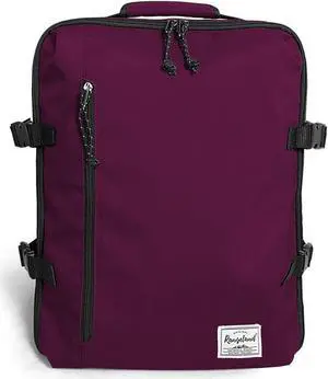 Rangeland Laptop Travel Backpack Airline Approved Carry-on Under-seat Backpack, Stylish Minimalist Casual, Fuchsia