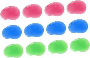 Mobestech 20 Pcs Keyboard Cleaning Mud Car Interior Duster Keyboard Cleaner Gel Car Cleaning Goo Speakers Dust Cleaner Cleaning Duster for Cleaning Jelly Dust Crystal