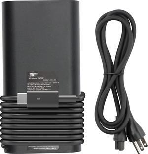 90W USB-C Type-C Slim Charger AC Adapter Replacement for HP Spectre X360 13 14 15 15-BL000 15T-BL000 15-bl1xx 15-CH000 15T-CH000 15-CH0XX EliteBook 1040 G4 Pavilion Chromebook ENVY X360 TPN-DA08 Power