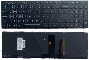 Laptop Replacement US Layout Color backlit Keyboard For Clevo N850 N855HJ1 N857HJ1 N870HJ1 N850HP6 N870HP6 CVM15F23USJ4309 6-80-N85H0-011-1 CVM15F23USJ430B CVM15F2300J430M 6-80-N85H3-191-1 Black