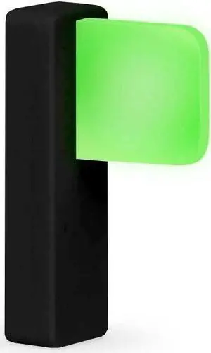 Luxafor Flag LED USB Busy Light Indicator - Black Luxafor Flag LED Availability Indicator That Eliminates Workspace Distractions and Boosts Productivity (59 inch cable (USB-C))