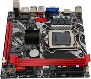 B75 MS LGA 1155 Computer Motherboard, Gaming Motherboard, Support DDR3 Memory NVME M.2 M.2 USB3.0 SATA3.0 Motherboard Mainboard